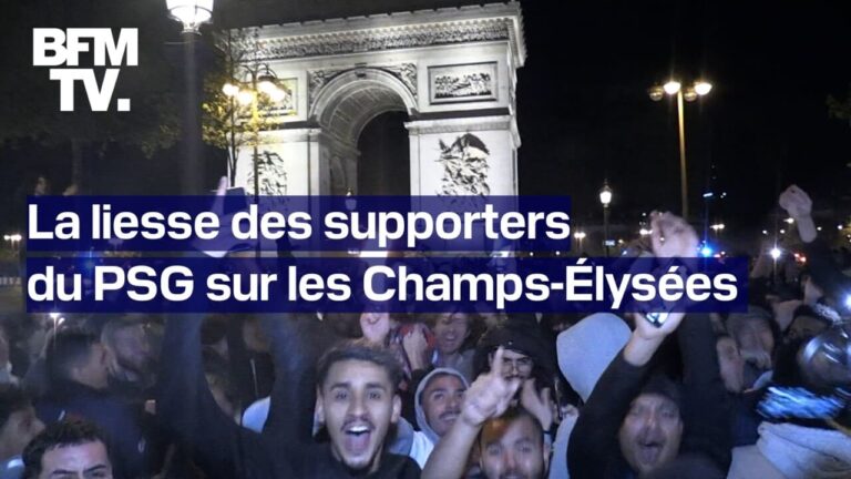 Titre : Les Excessives Perturbations sur les Champs-Élysées après la Demi-Finale du PSG