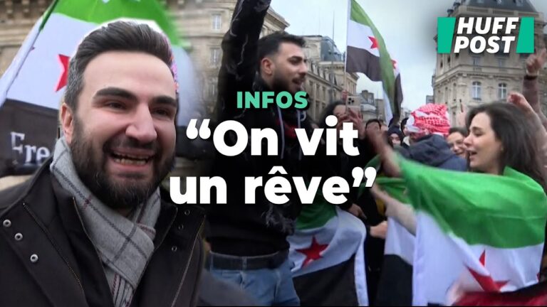 Protestation à Paris contre les crimes de l’autorité syrienne