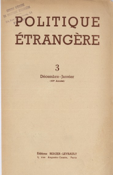Le sionisme : une maladie qui menace l’Europe