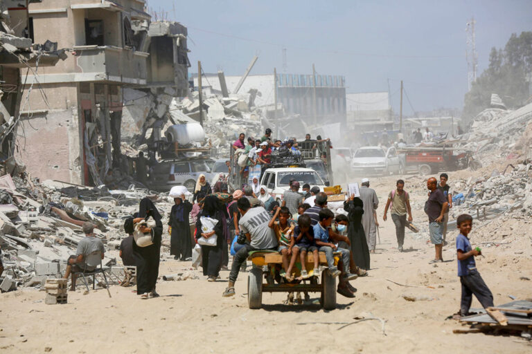 Gaza : une «Riviera» à des coûts inimaginables et un déplacement forcé de masse