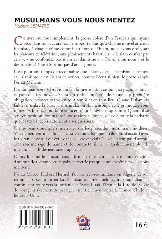 Interdire le communisme et l’islam : une urgence pour la France