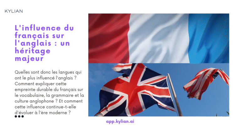 L’impact profond du français sur l’anglais