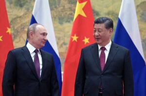 Poutine et Xi Jinping dans un étrange échange scientifique à Pékin