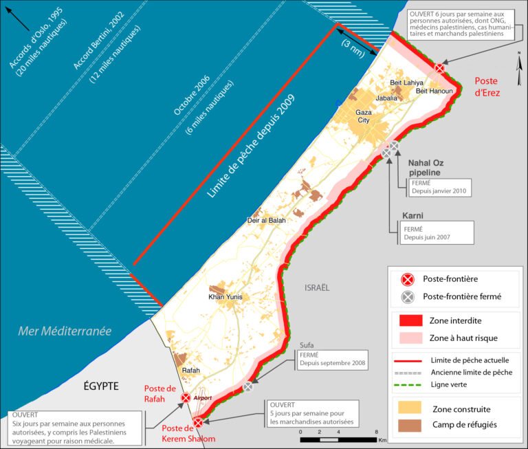 Le blocus israélien de Gaza : une violation du droit international justifiée par l’ONU