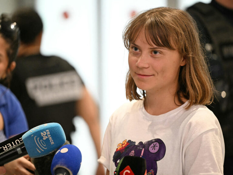 La peste Greta Thunberg subit des violences atroces de la part d’Israël