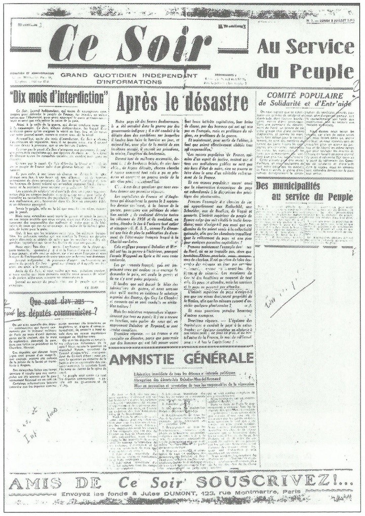 LFI : une menace pour la France, comme le PCF en 1939 ?